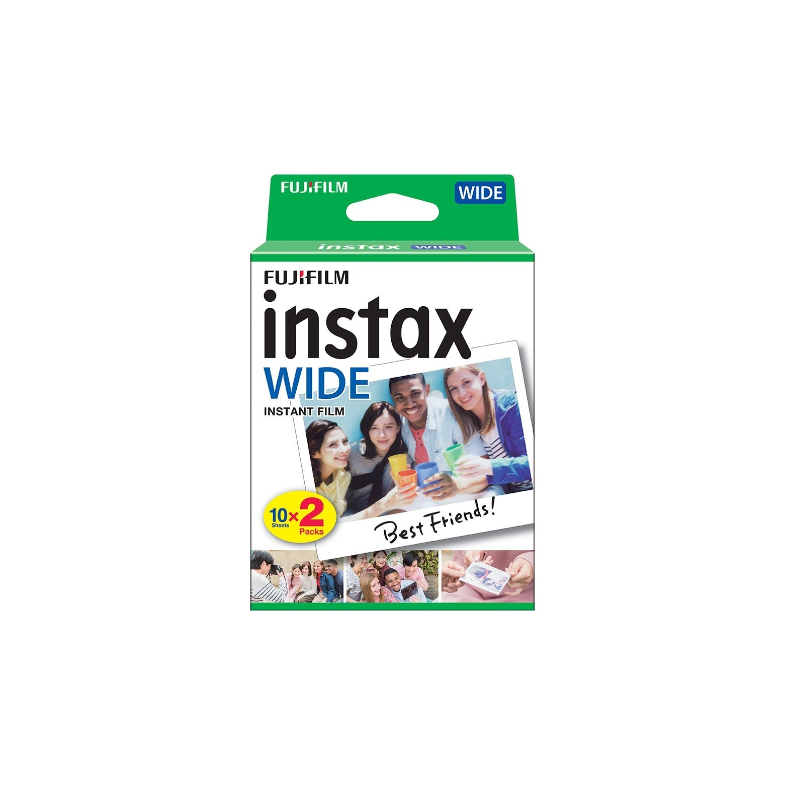 Fujifilm Instax Mini WIDE Films (Refill) - 20 Sheets Pack Fujifilm