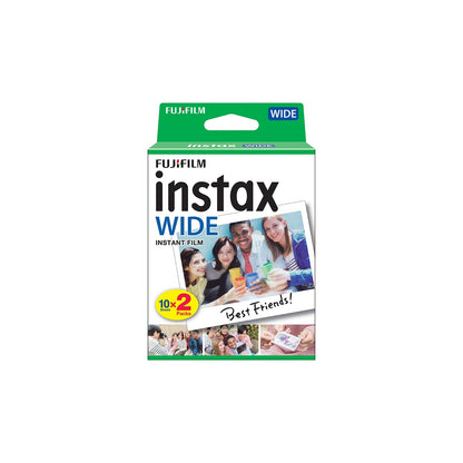 Fujifilm Instax Mini WIDE Films (Refill) - 20 Sheets Pack Fujifilm