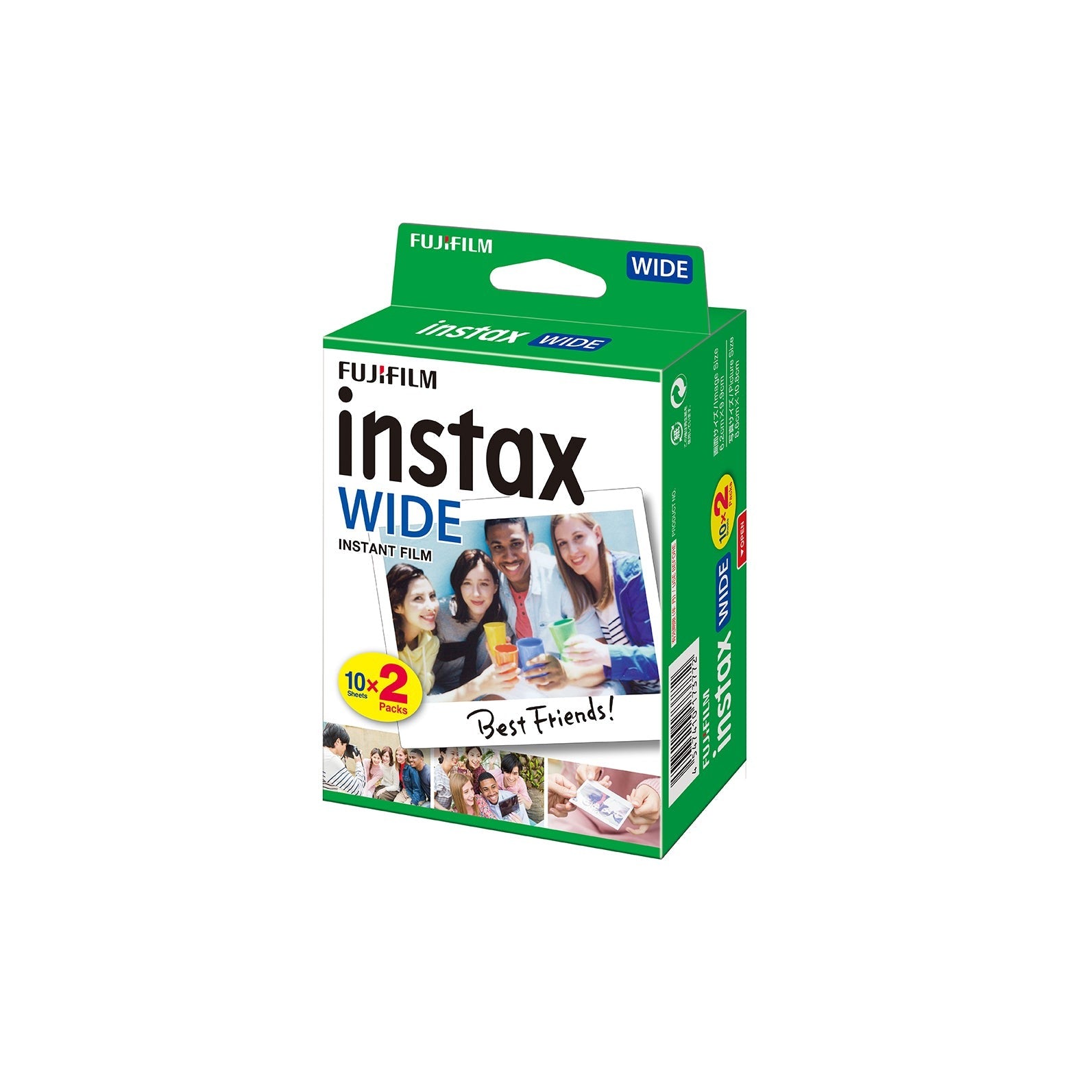 Fujifilm Instax Mini WIDE Films (Refill) - 20 Sheets Pack Fujifilm
