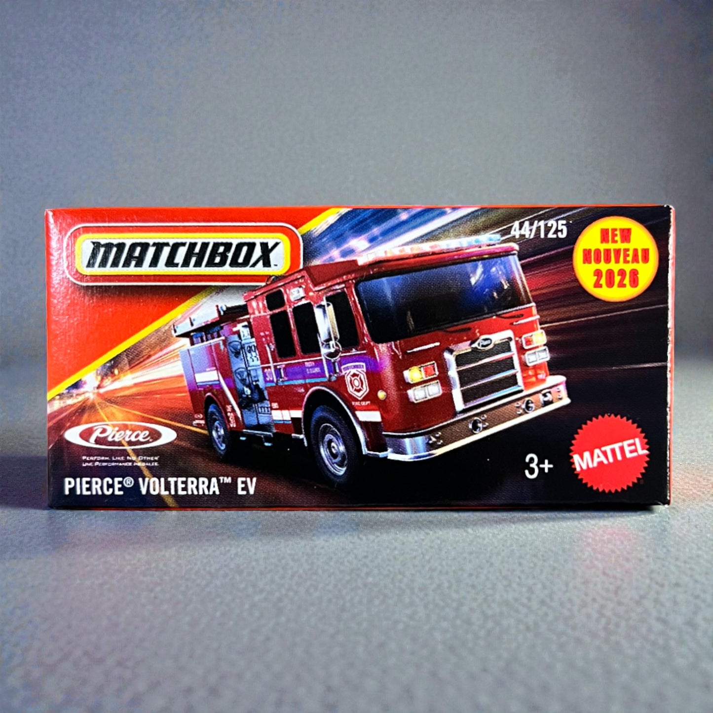 Matchbox Power Grabs - Pierce Volterra EV - DNK70 - 44/125 Mattel