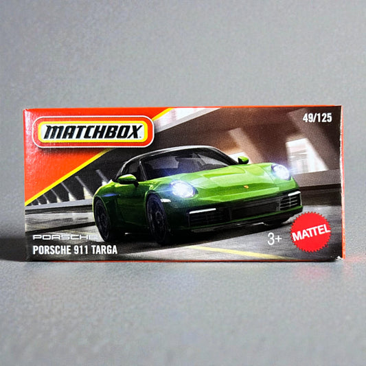 Matchbox Power Grabs - Porsche 911 Targa - DNK70 - 49/125 Mattel