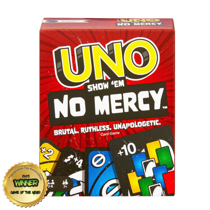 UNO Show'em No Mercy Card Game Storage Box Shop Sentosa