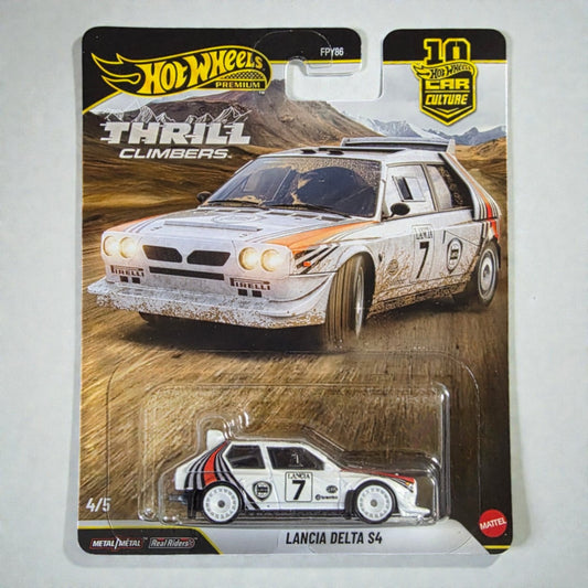Hot Wheels Premium - Lancia Delta S4 - Thrill Climbers Series - 4/5 - FPY86 - IMPORTED Mattel