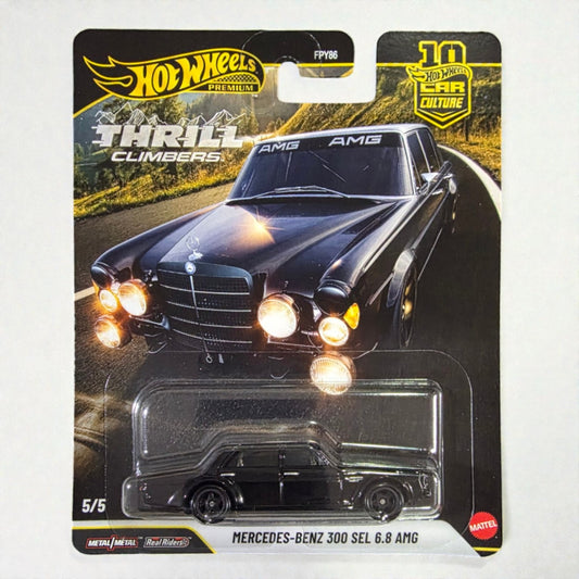 Hot Wheels Premium - Mercedes Benz 300 SEL 6.8 AMG - Thrill Climbers Series - 5/5 - FPY86 - IMPORTED Mattel
