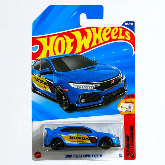 Hot Wheels N Case - '18 Honda Civic Type R - 123/250 - 2025 Edition - JBB65 N7C6 Series Mattel