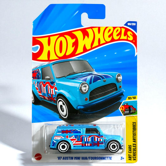 Hot Wheels N Case - '67 Austin Mini Van - 169/250 - 2025 Edition - JBB65 N7C6 Series Mattel