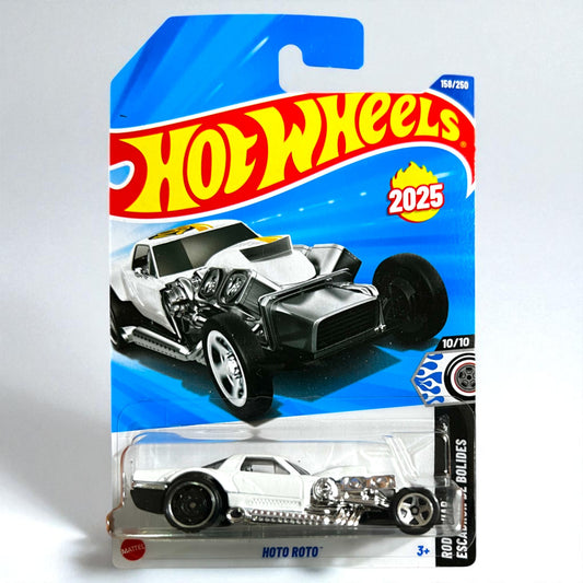 Hot Wheels N Case - Hoto Roto - 158/250 - 2025 Edition - JBB65 N7C6 Series Mattel