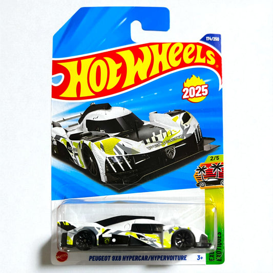 Hot Wheels N Case - Peugeot 9X8 HyperCar - 174/250 - 2025 Edition - JBB65 N7C6 Series Mattel