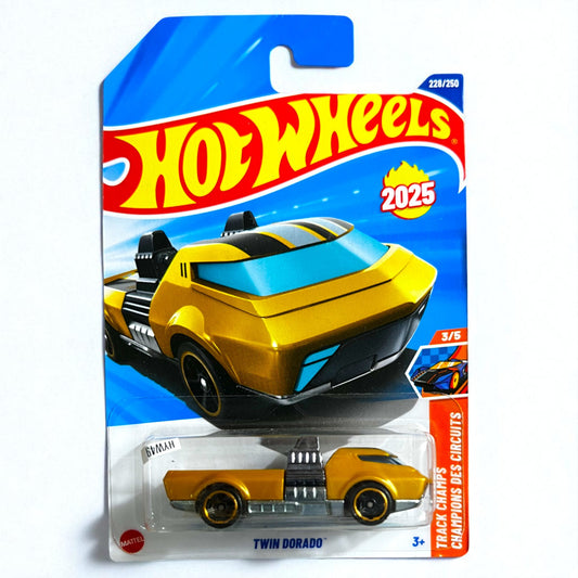 Hot Wheels N Case - Twin Dorado - 228/250 - 2025 Edition - JBB65 N7C6 Series Mattel