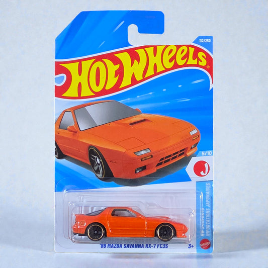 Hot Wheels E Case - '89 Mazda Savanna RX-7 FC3S - 112/250 - 2026 Edition Mattel