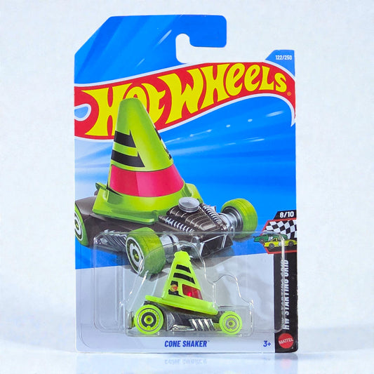 Hot Wheels E Case - Cone Shaker - Treasure Hunt - 122/250 - 2026 Edition Mattel