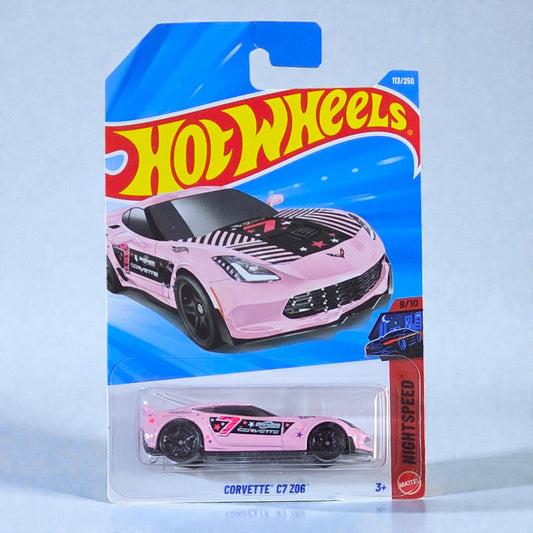 Hot Wheels E Case - Corvette C7 Z06 - 113/250 - 2026 Edition Mattel