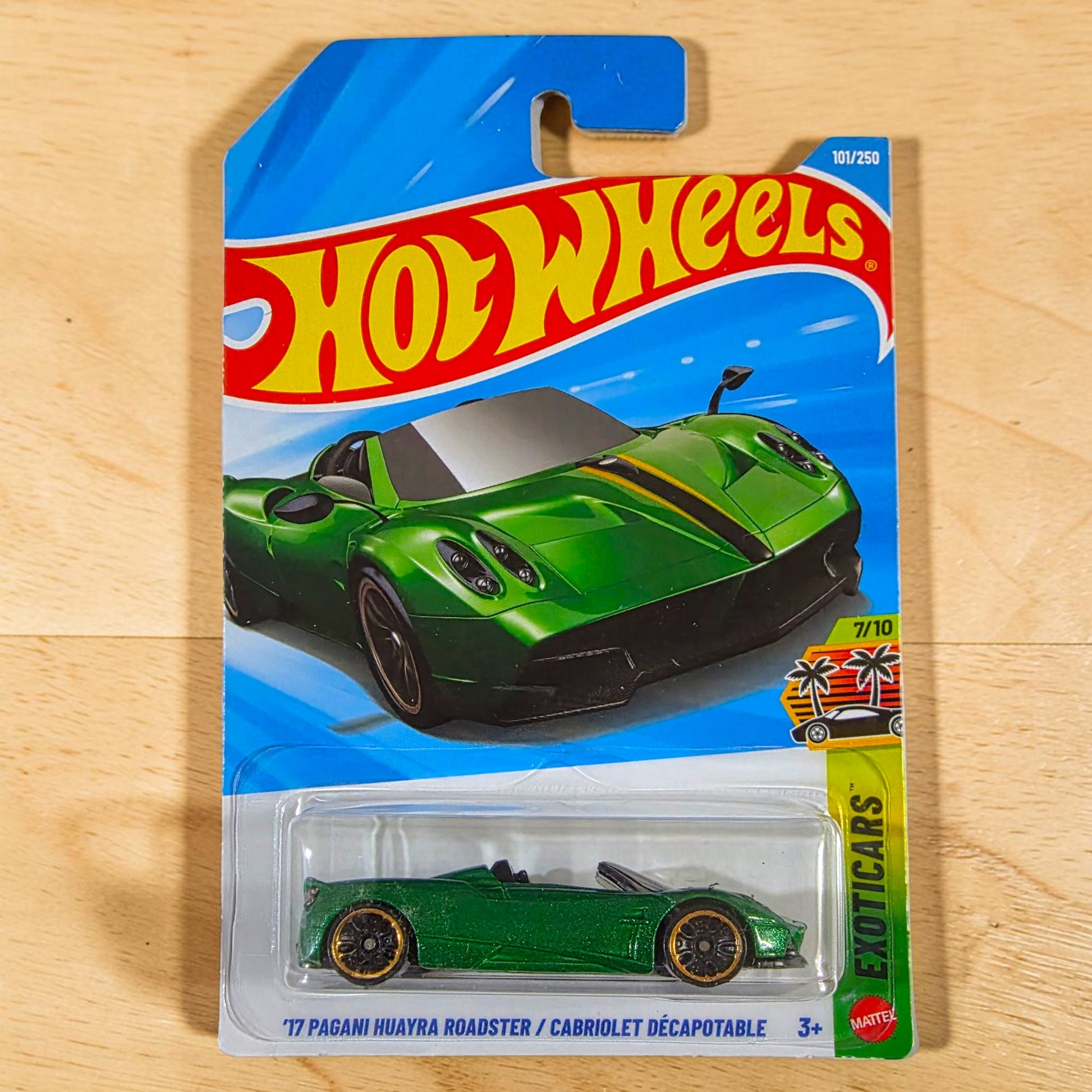 Hot Wheels F Case - '17 Pagani Huayra Roadster Cabriolet - 101/250 - 2026 Edition Mattel
