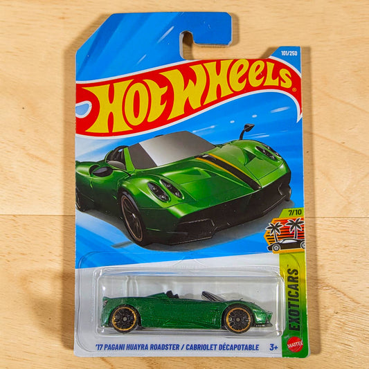 Hot Wheels F Case - '17 Pagani Huayra Roadster Cabriolet - 101/250 - 2026 Edition Mattel