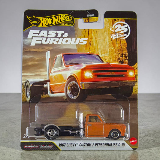 Hot Wheels Premium - 1967 Chevy Custom C-10 - Fast & Furious 25th Anniversary - 2/5 - HNW46 Mattel