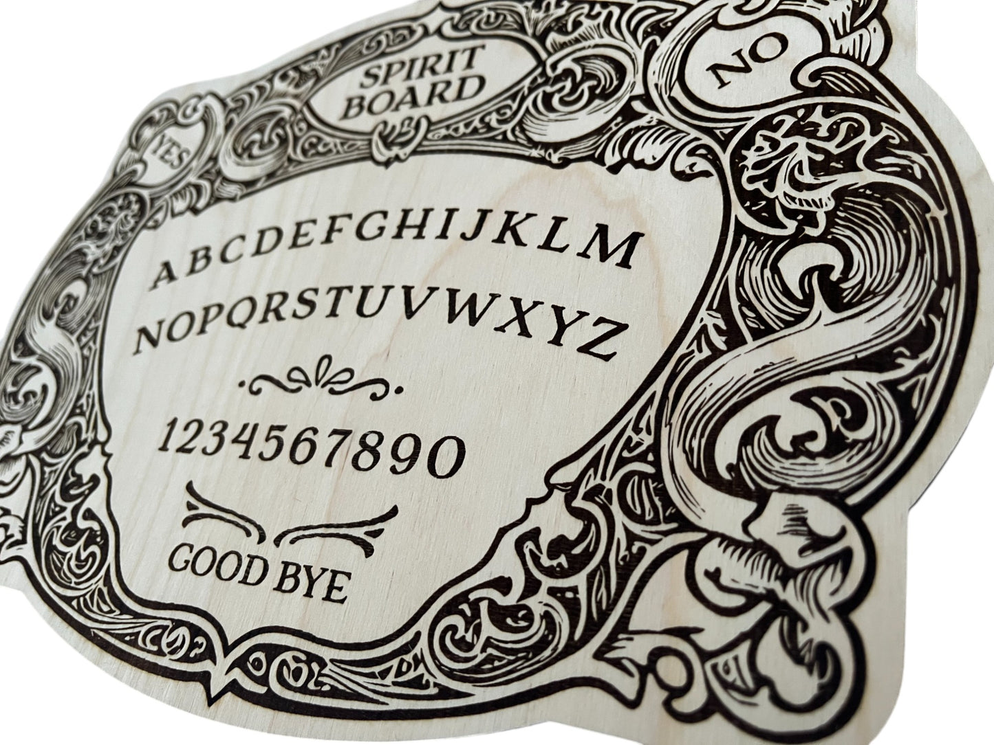 Ouija Board Set - Made On Birch Wood Shop Sentosa