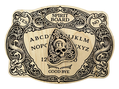 Ouija Board Set - Made On Birch Wood Shop Sentosa