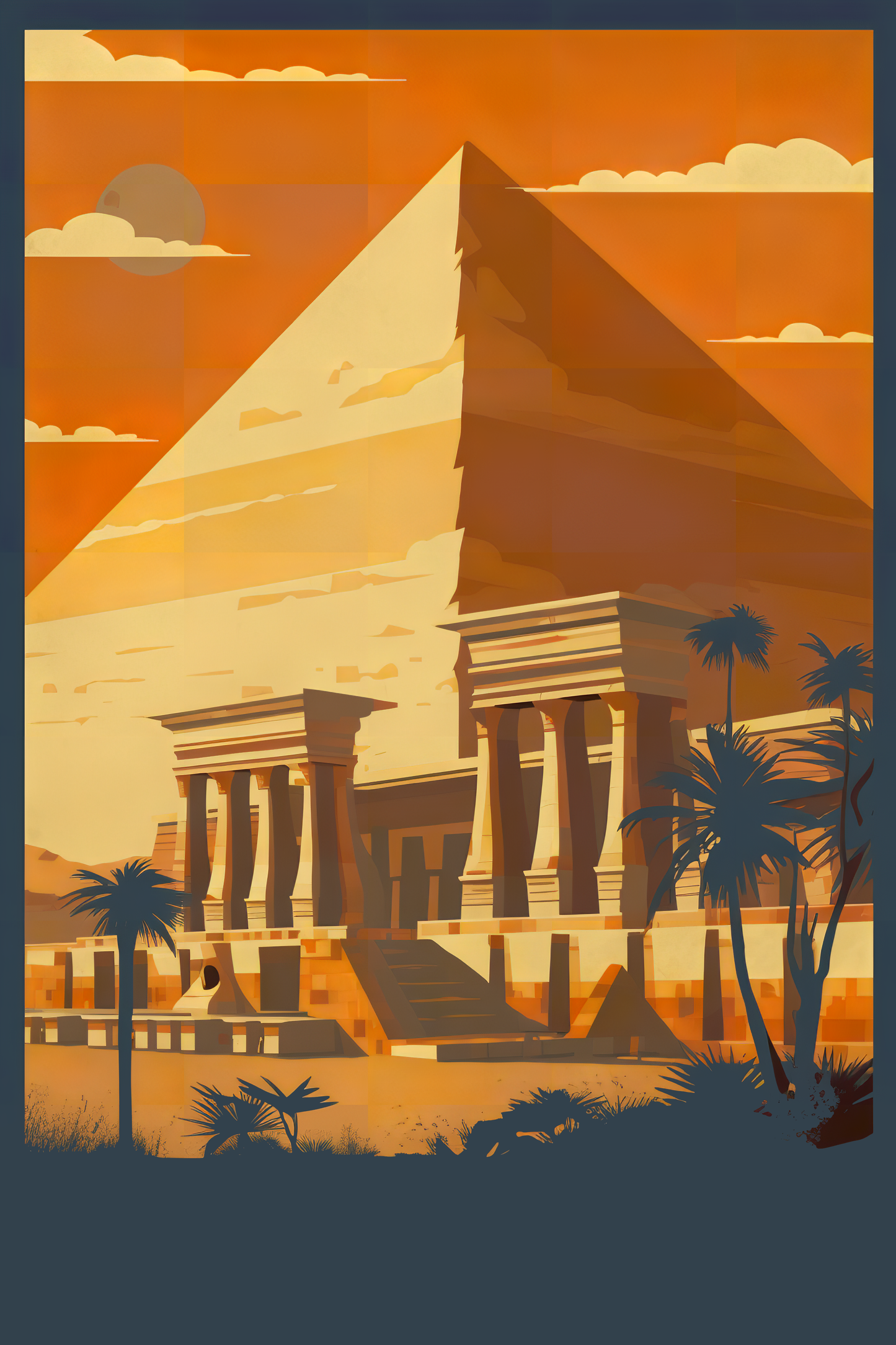 Egypt Vintage Travel Posters (Set of 9) Shop Sentosa