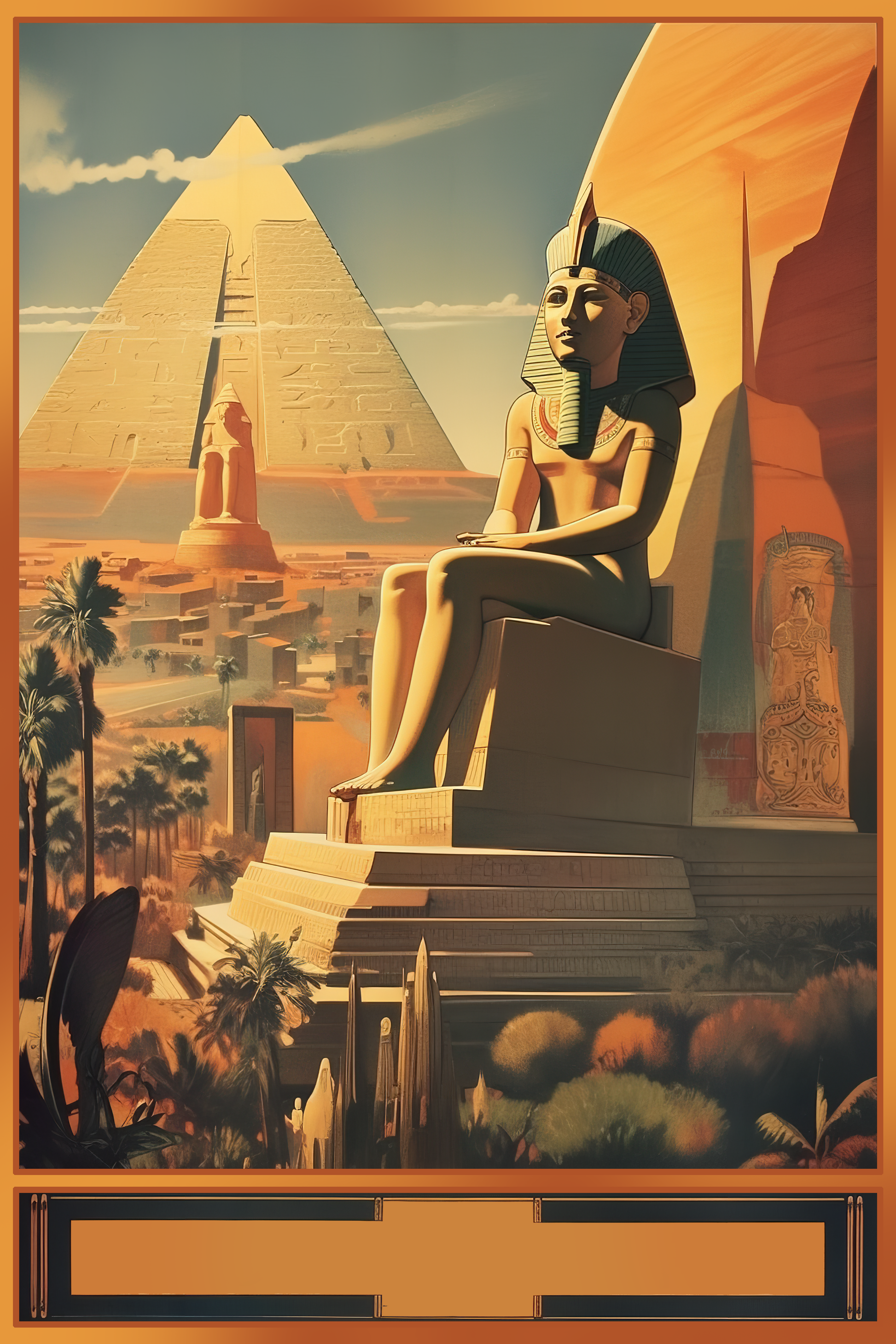 Egypt Vintage Travel Posters (Set of 9) Shop Sentosa