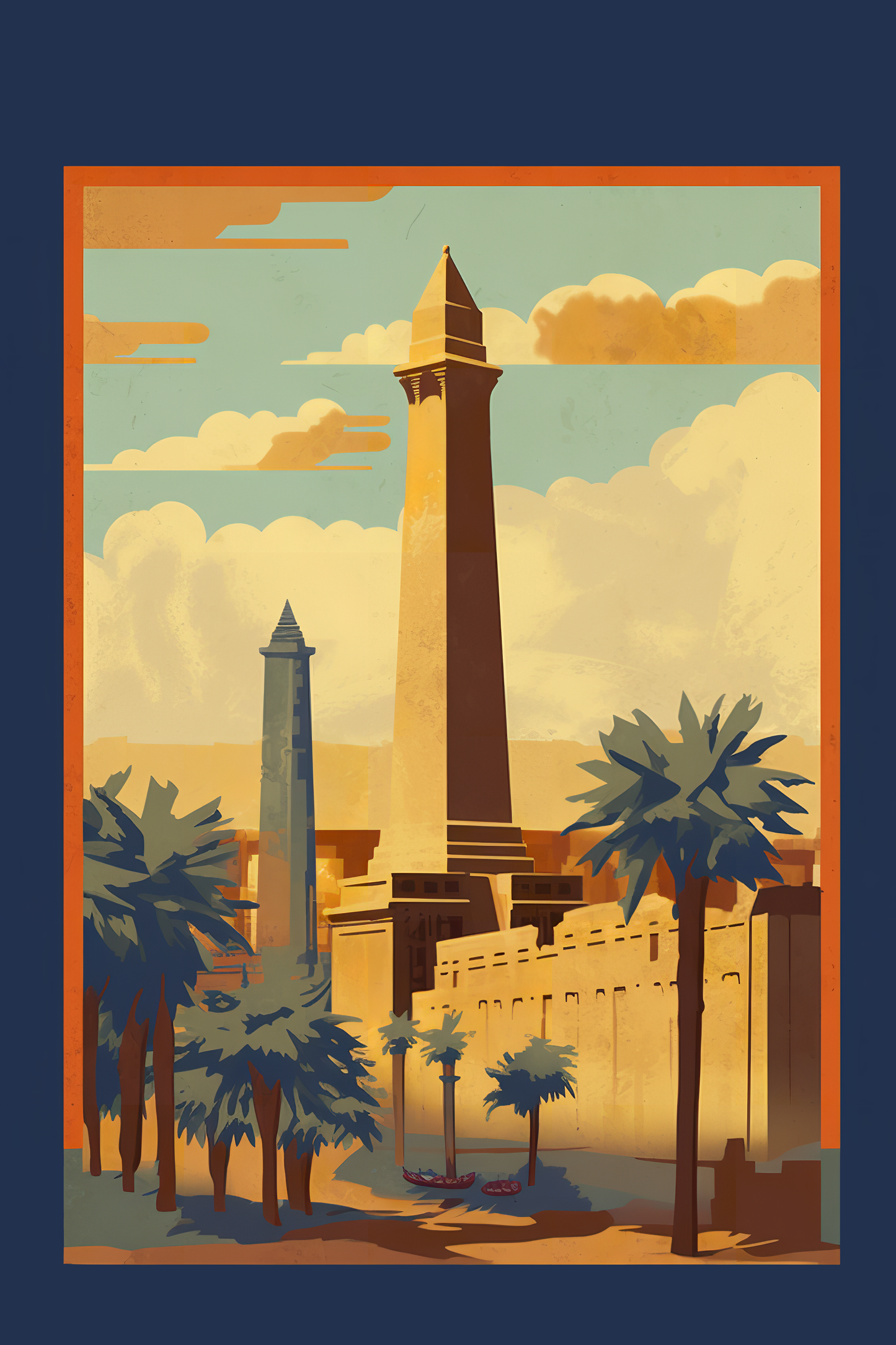 Egypt Vintage Travel Posters (Set of 9) Shop Sentosa