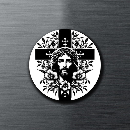Jesus Floral - Fridge Magnet Shop Sentosa