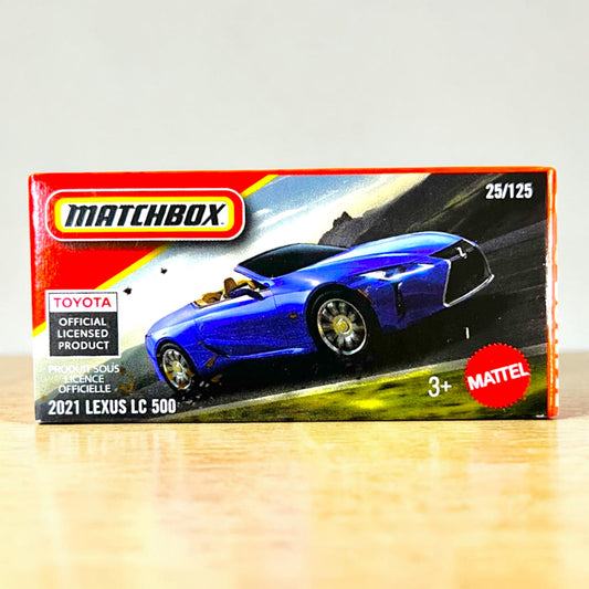 Matchbox Power Grabs - 2021 Lexus LC 500 - DNK70 - 25/125 Mattel