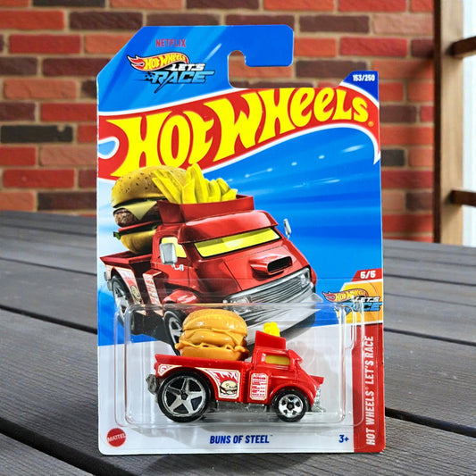 Hot Wheels - Buns Of Steel - 153/250 - 2025 Edition - IMPORTED Mattel