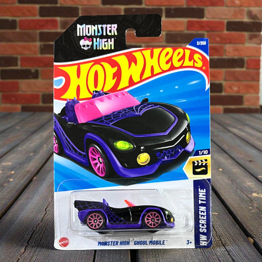 Hot Wheels - Monster High Ghoul Mobile - 3/250 - 2025 Edition - IMPORTED Mattel