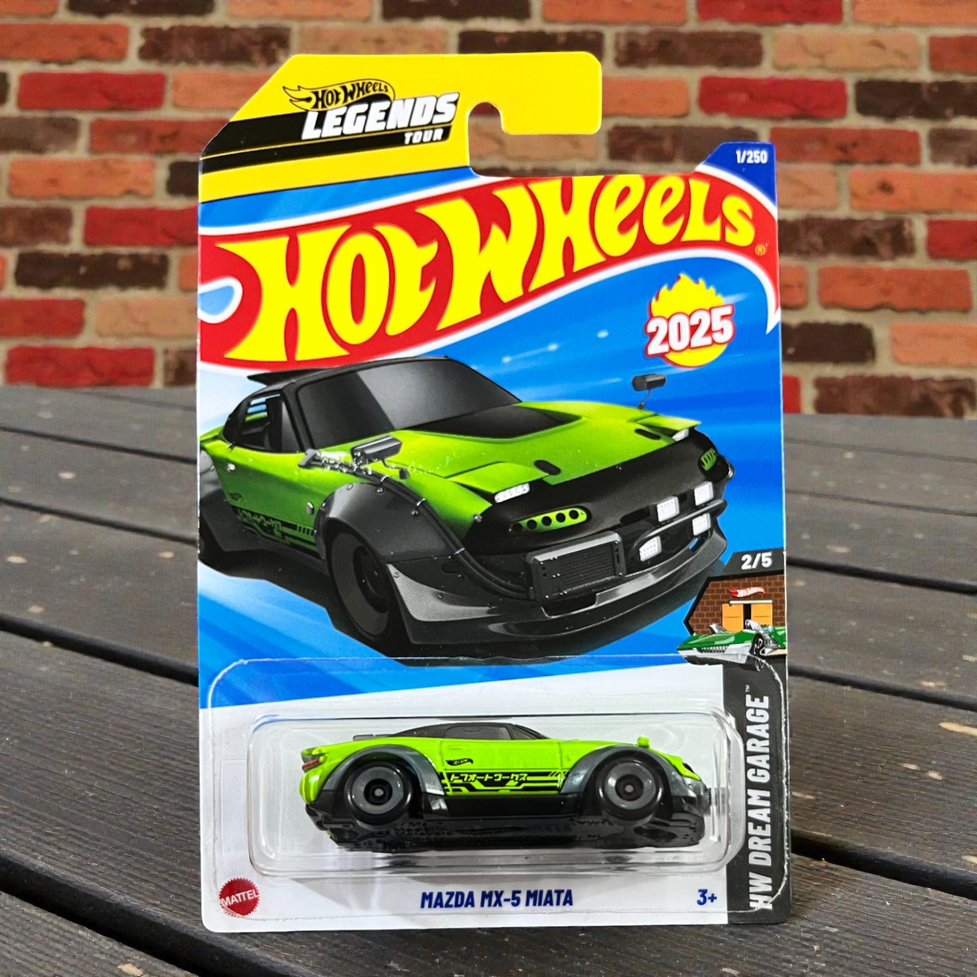 Hot Wheels - Mazda MX-5 Miata - 1/250 - 2025 Edition - IMPORTED Mattel