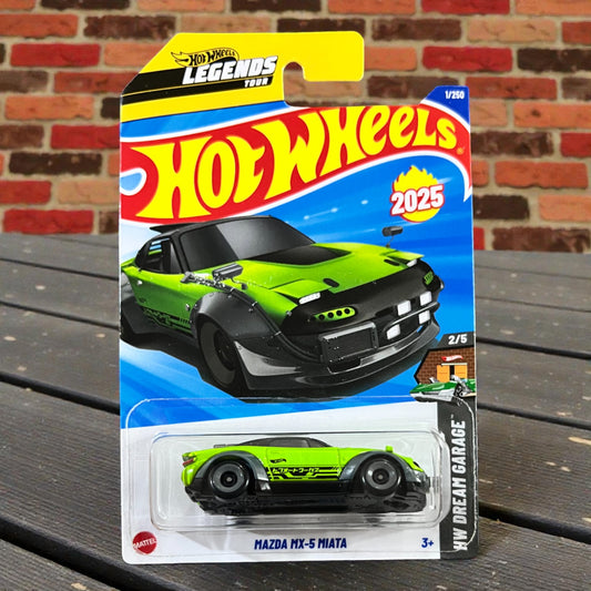 Hot Wheels - Mazda MX-5 Miata - 1/250 - 2025 Edition - IMPORTED Mattel