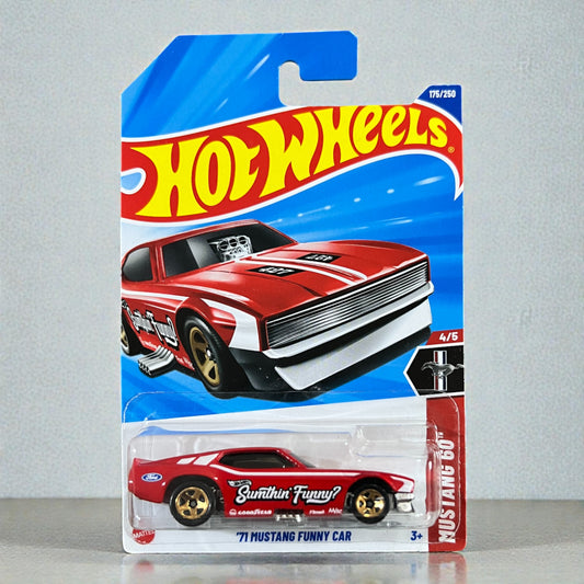 Hot Wheels - '71 Mustang Funny Car - 175/250 - 2025 Edition - IMPORTED Mattel