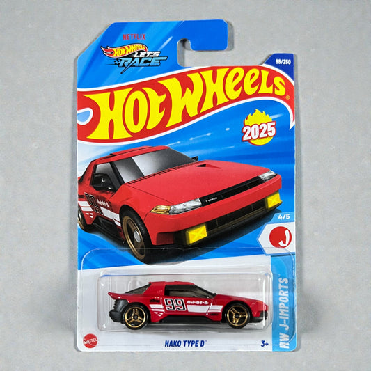Hot Wheels - Hako Type D - 98/250 - 2025 Edition - IMPORTED Mattel