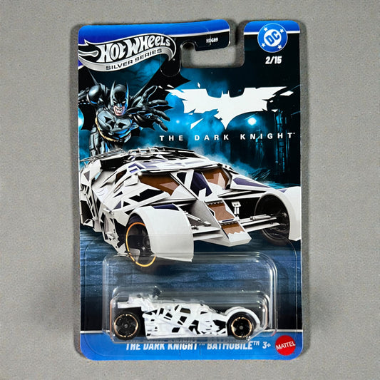Hot Wheels Silver Series - The Dark Knight BatMobile - 2/15 - DC Comics Batman - HDG89 Mattel