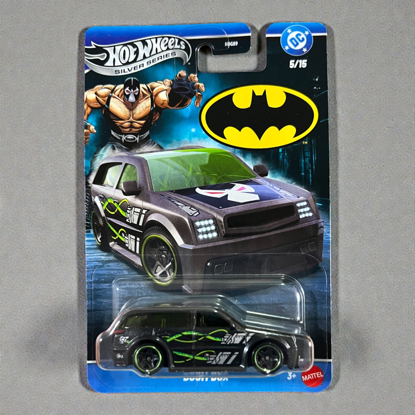Hot Wheels Silver Series - Boom Box - 5/15 - DC Comics Batman - HDG89 Mattel