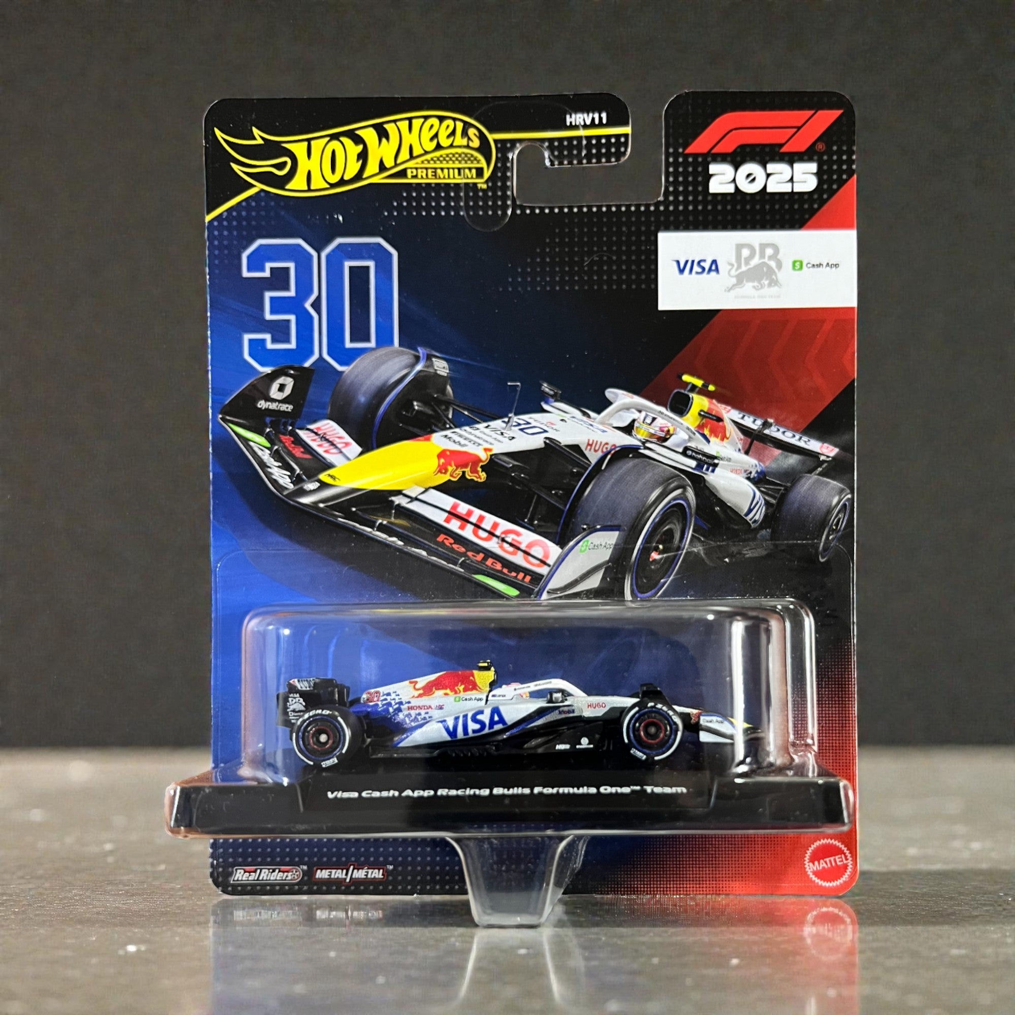 Hot Wheels Premium - Visa Cash App Racing Bulls Formula 1 Team #30