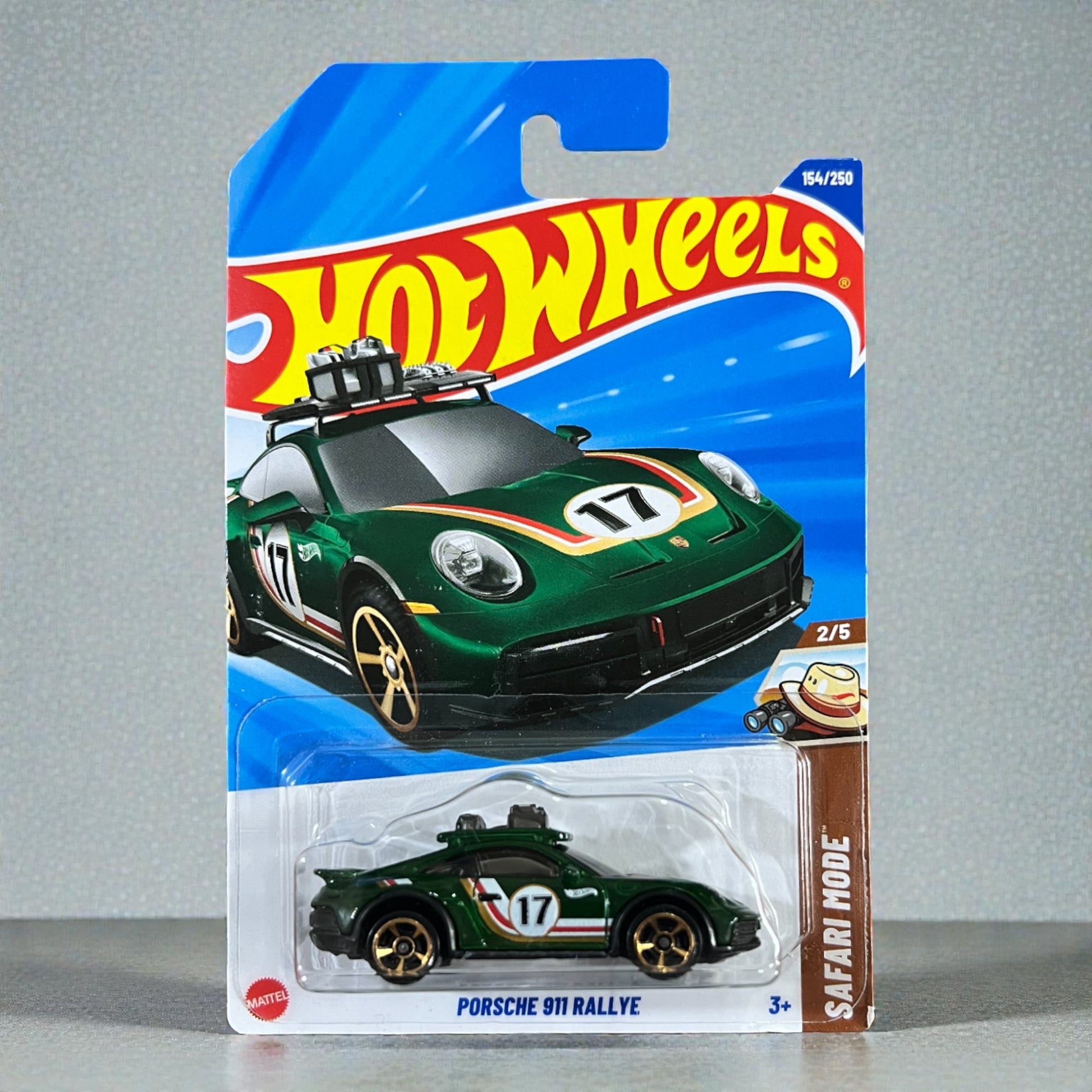Hot Wheels - Porsche 911 Rallye - 154/250 - 2025 Edition - IMPORTED Mattel
