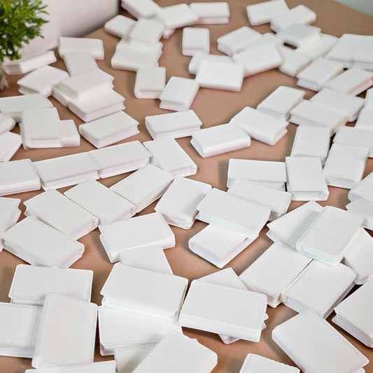 DIY Miniature Blank Books - 1:12 Scale for Crafts, Mini Bookshelf Decor, Resin Art Sentosa