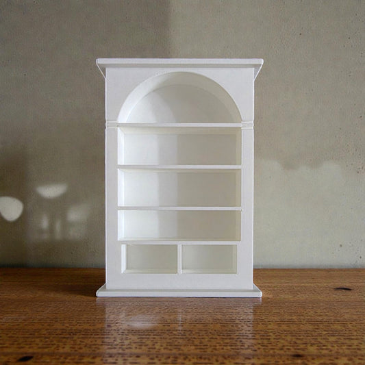 Miniature Bookshelf Model - Diorama & Dollhouse Display Shelf Sentosa