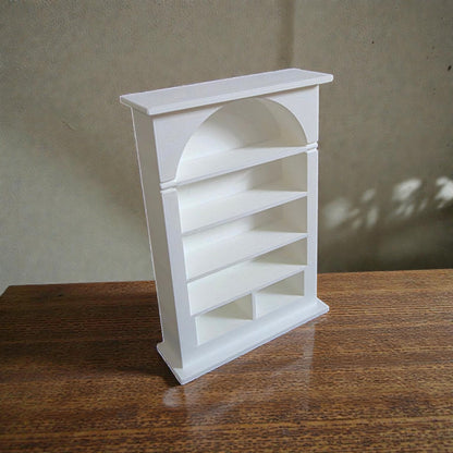 Miniature Bookshelf Model - Diorama & Dollhouse Display Shelf Sentosa