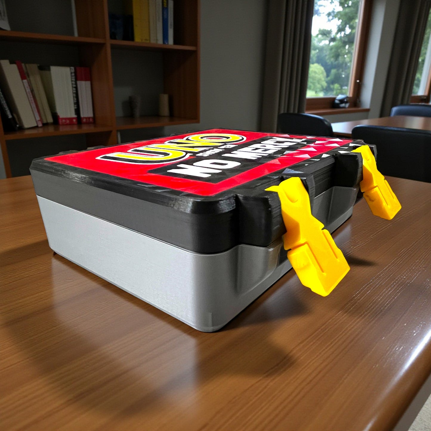 UNO Show ’Em No Mercy Storage Box - Multicolor Card Deck Organizer Case Shop Sentosa