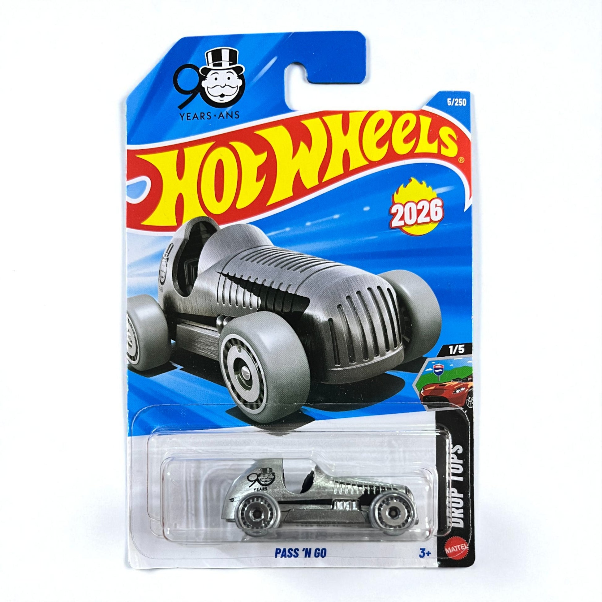 Hot Wheels - Pass N Go Monopoly 90th Anniversary Edition - 5/250 - 2025 Edition - A Case Mattel