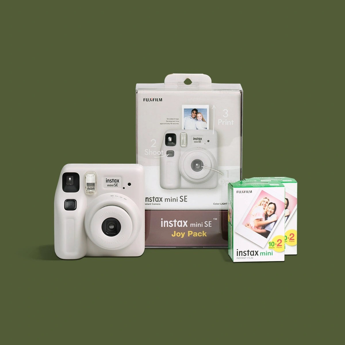 Instax Mini SE Joy Pack Gray Fujifilm