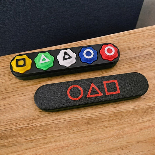 Squid Game - Traditional Gonggi Game Set with Case (Weighted Gonngi) Shop Sentosa