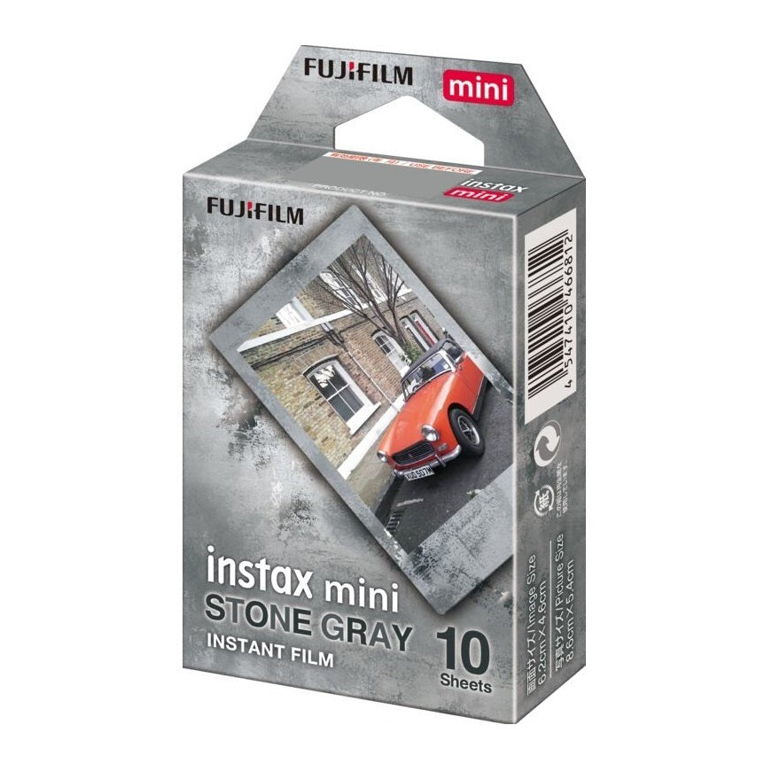 Fujifilm Instax Mini Stone Gray Films (Refill) - 10 Sheets Pack Fujifilm