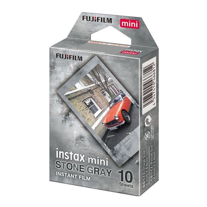 Fujifilm Instax Mini Stone Gray Films (Refill) - 10 Sheets Pack Fujifilm