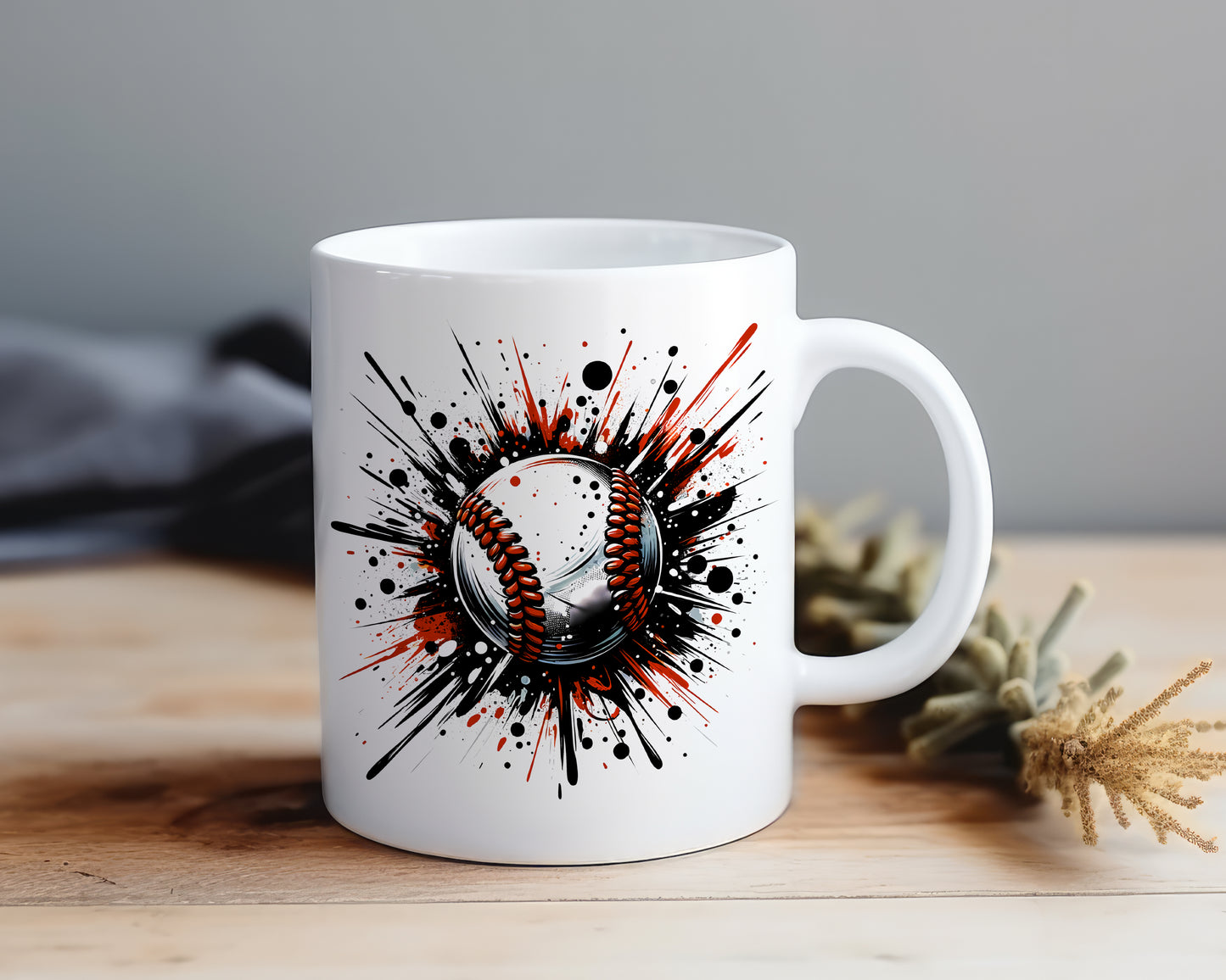 Splatter Baseball - Mug Shop Sentosa