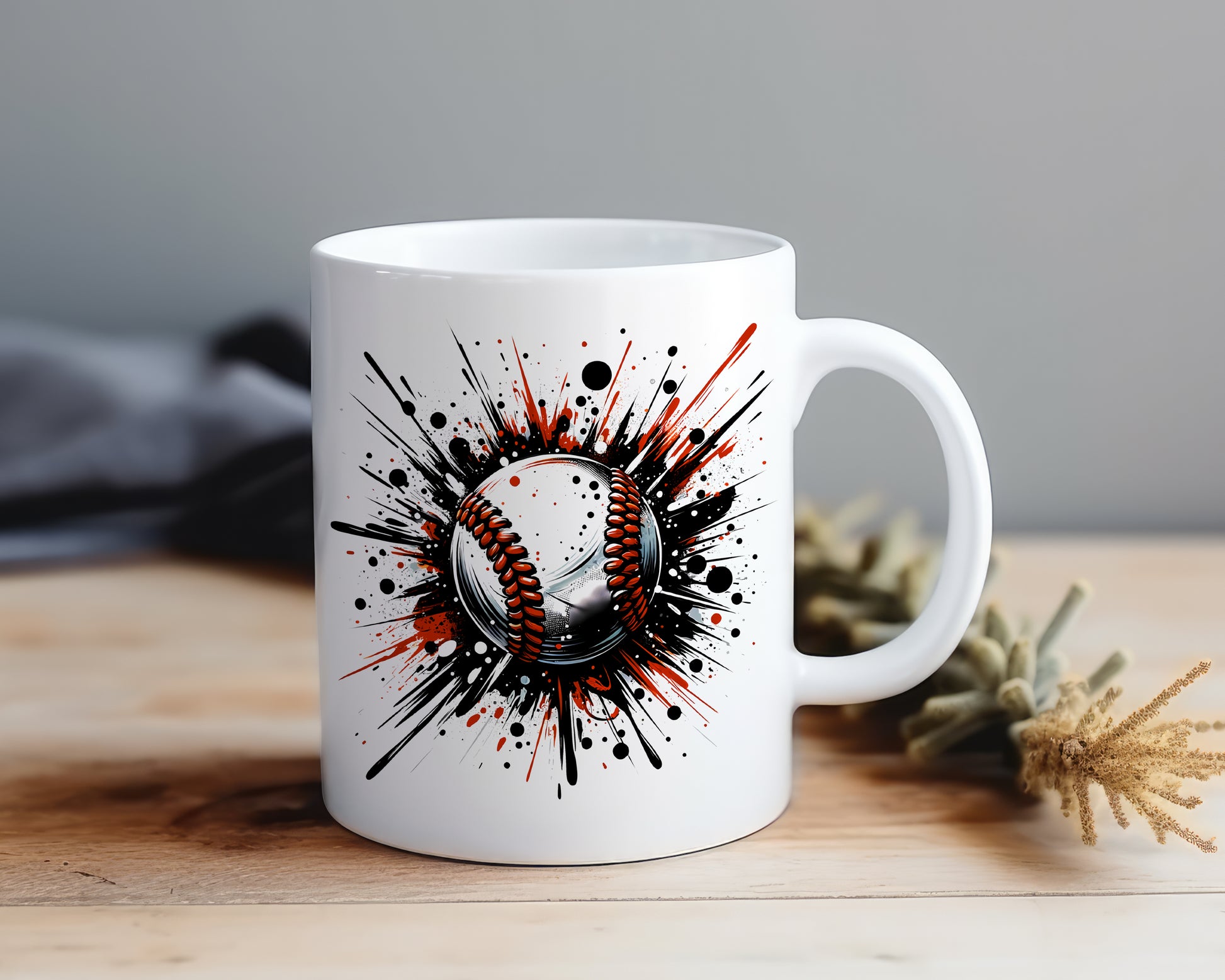 Splatter Baseball - Mug Shop Sentosa