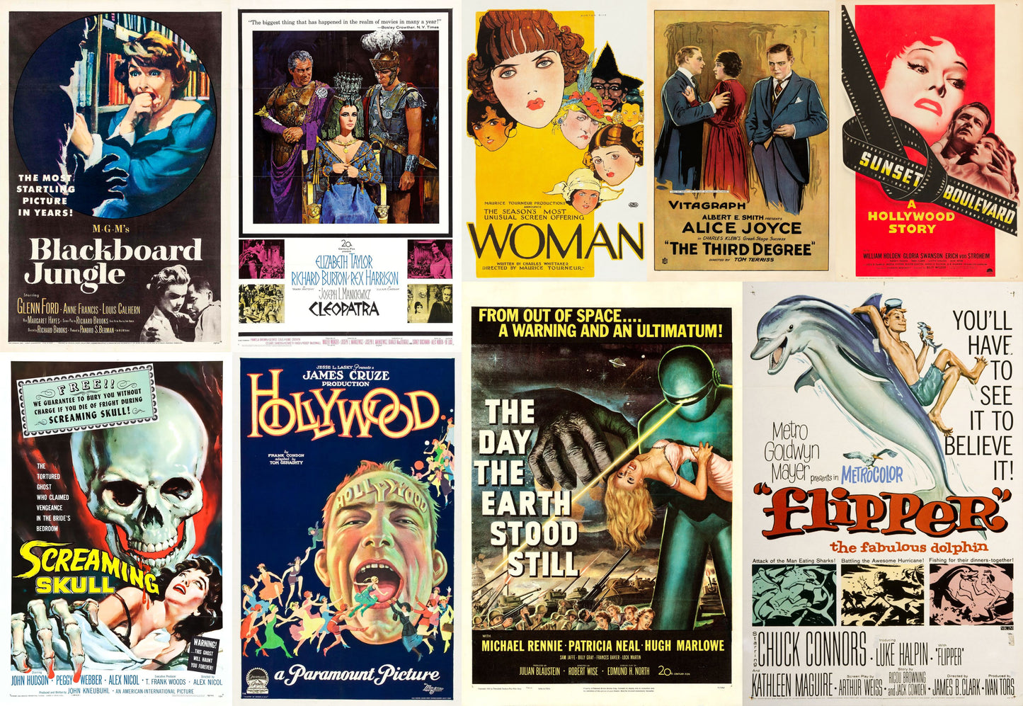 Vintage Hollywood Movie Posters (Set of 50) Shop Sentosa