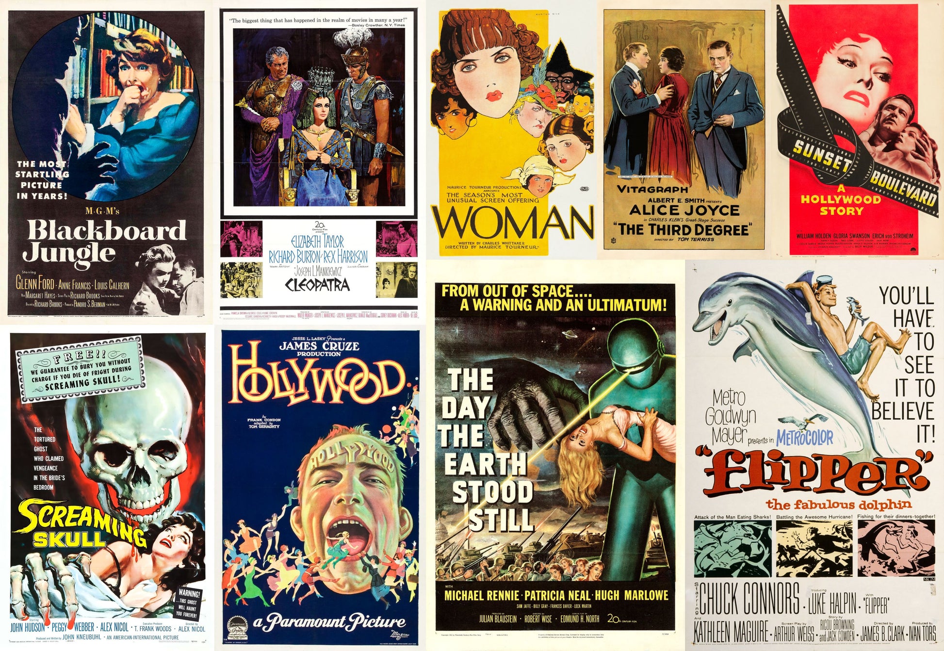 Vintage Hollywood Movie Posters (Set of 50) Shop Sentosa