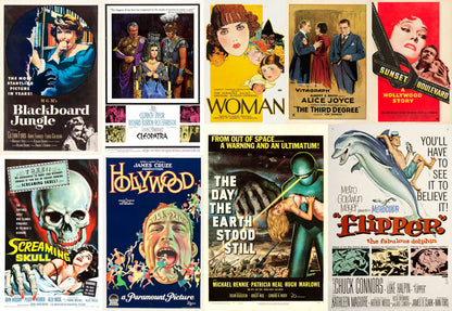 Vintage Hollywood Movie Posters (Set of 50) Shop Sentosa